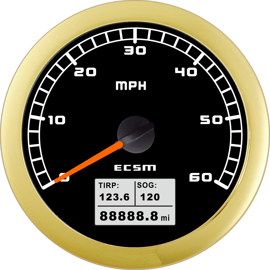 ECT-60MPH GPS速度表